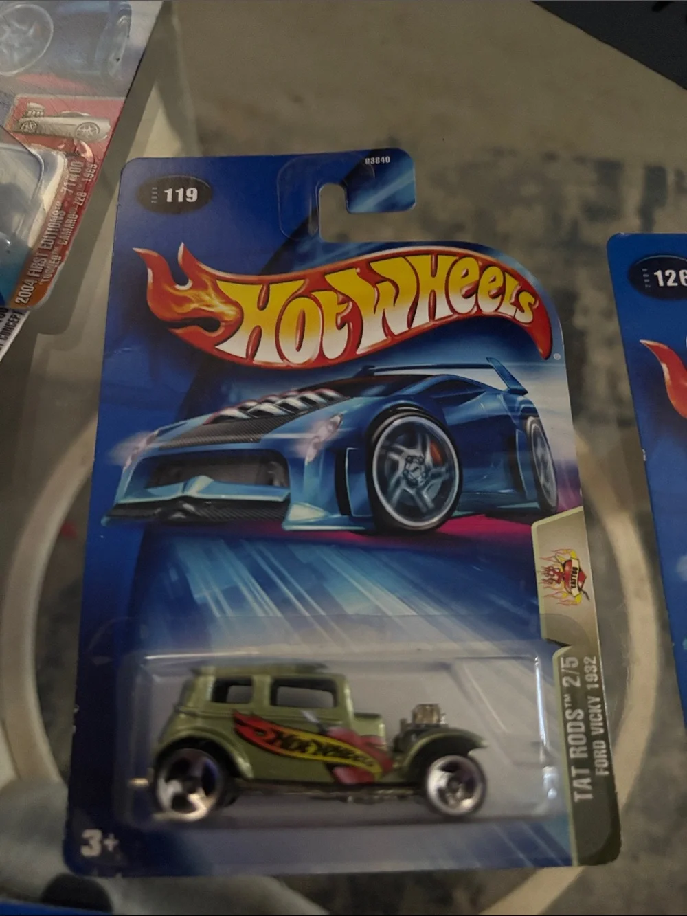 Kids Toy Car Pack Hot Wheels Assorted Red, Blue, Silver, Black Cars